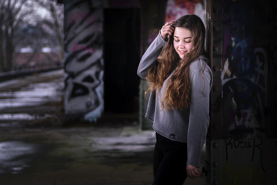 Isabelle | TfP-Shooting am S-Bhf Siemensstadt | Peter R. Stuhlmann Fotografie
